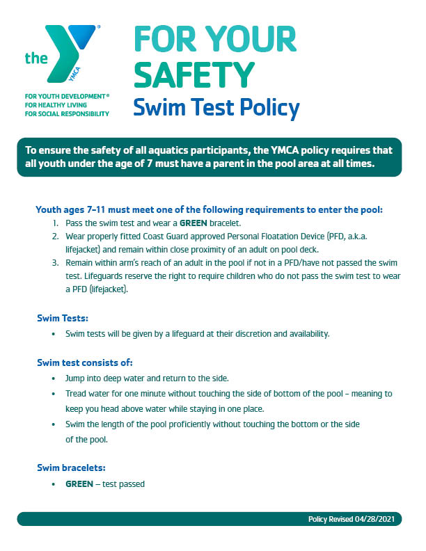 Aquatics Information YMCA of Monroe County